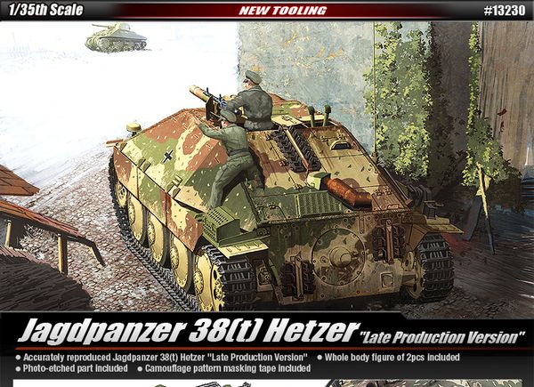 1:35 Jagdpanzer 38(t) Hetzer «Late Version» Art.-Nr. 13230