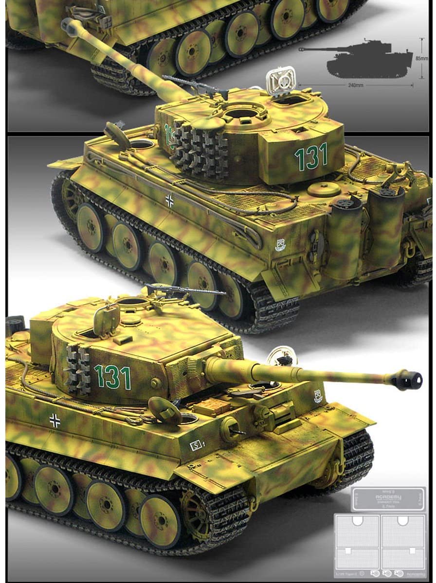 1:35 Tiger-I Mid Ver. Normandy Art.-Nr. 13287