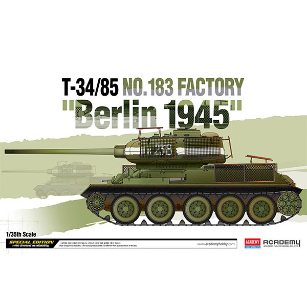 1:35 T-34/85 183 Factory «Berlin 1945» Art.-Nr. 13295