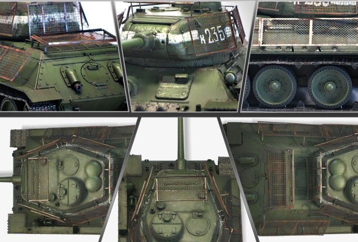 1:35 T-34/85 183 Factory «Berlin 1945» Art.-Nr. 13295