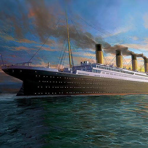 1:400 The White Star Liner Titanic Art.-Nr. 14215