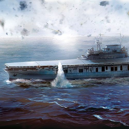 1:700 USS Enterprise CV-6 Art.-Nr. 14224