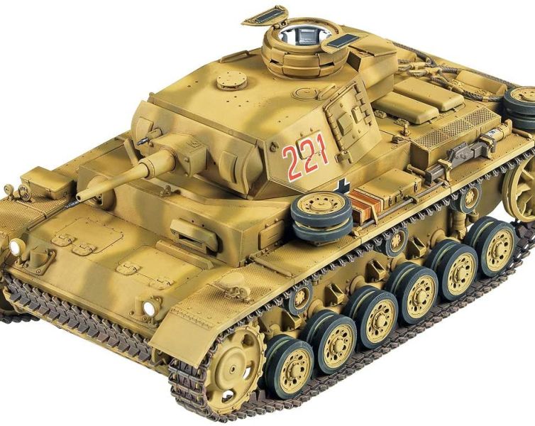 1:35 German Panzer III Ausf.J «North Africa» Art.-Nr 13531