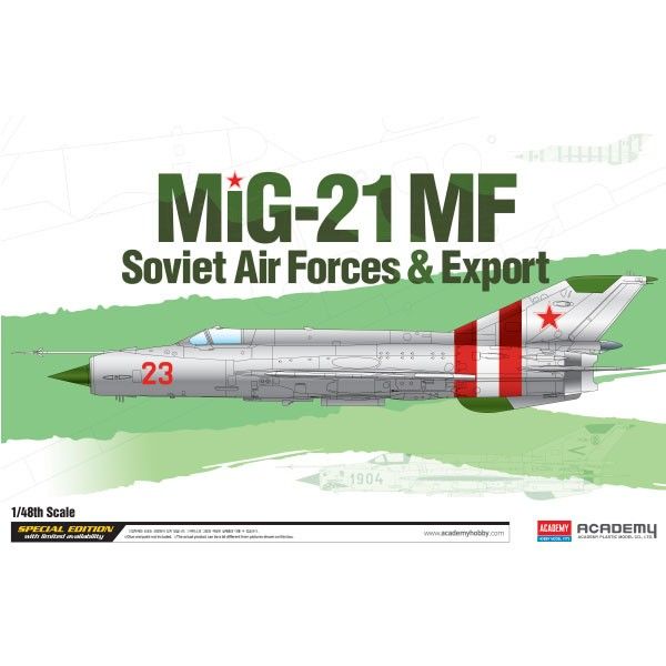 1:48 MIG-21 MF Soviet Air Force & ExportArt.-Nr. 12311