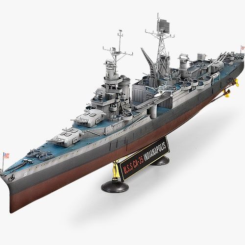 1:350 USS CA-35 Indianapolis Art.-Nr. 14107