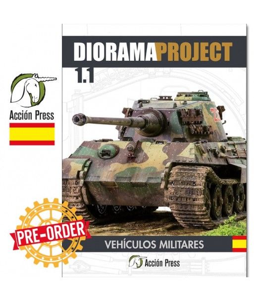 DioramaProject 1.1 – Vehículos Militares (Castellano) Art.-Nr. SO_DP1.1_AFV