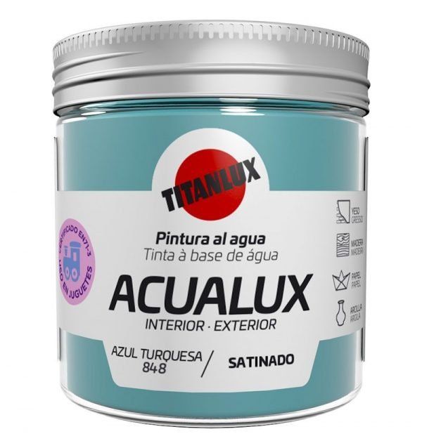 Acualux Satinado (11) Azul Turquesa 75 ml. Art.-Nr. 848