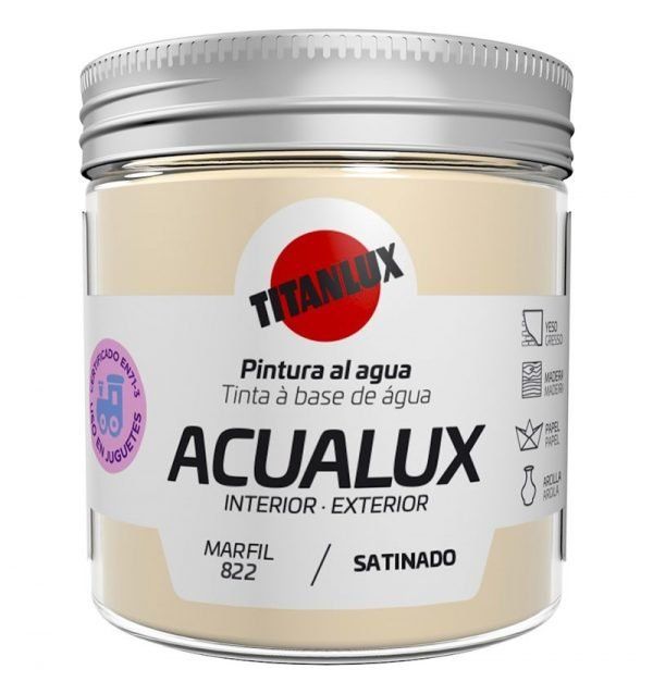 Acualux Satinado (07) Marfil 75 ml. Art.-Nr. 822