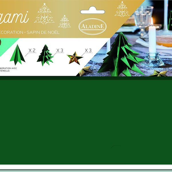 Decoración Origami Mesa de Navidad Art.-Nr. 85406
