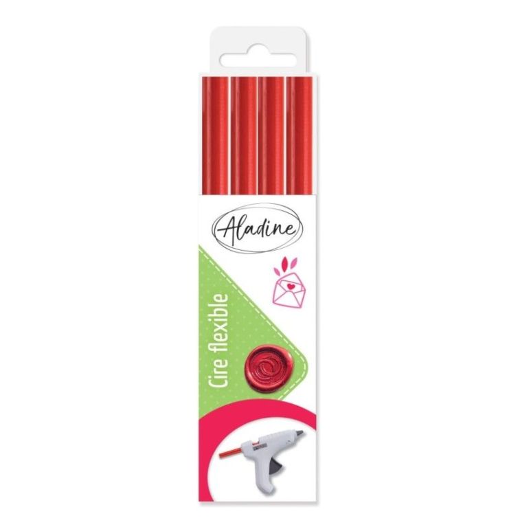 Cera de sellado flexible – roja Art.-Nr. 72433