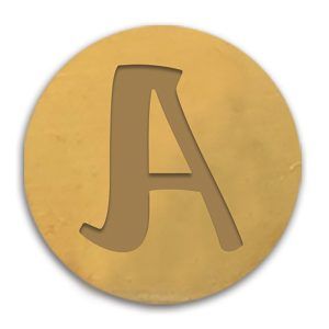 Sello Metálico para lacre/cera letra «A» Art.-Nr. 70185