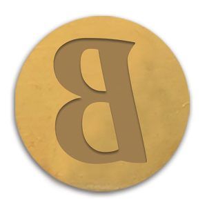 Sello Metálico para lacre/cera letra «B» Art.-Nr. 70186