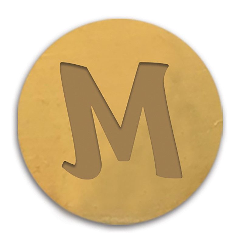 Sello Metálico para lacre/cera letra «M» Art.-Nr. 70197