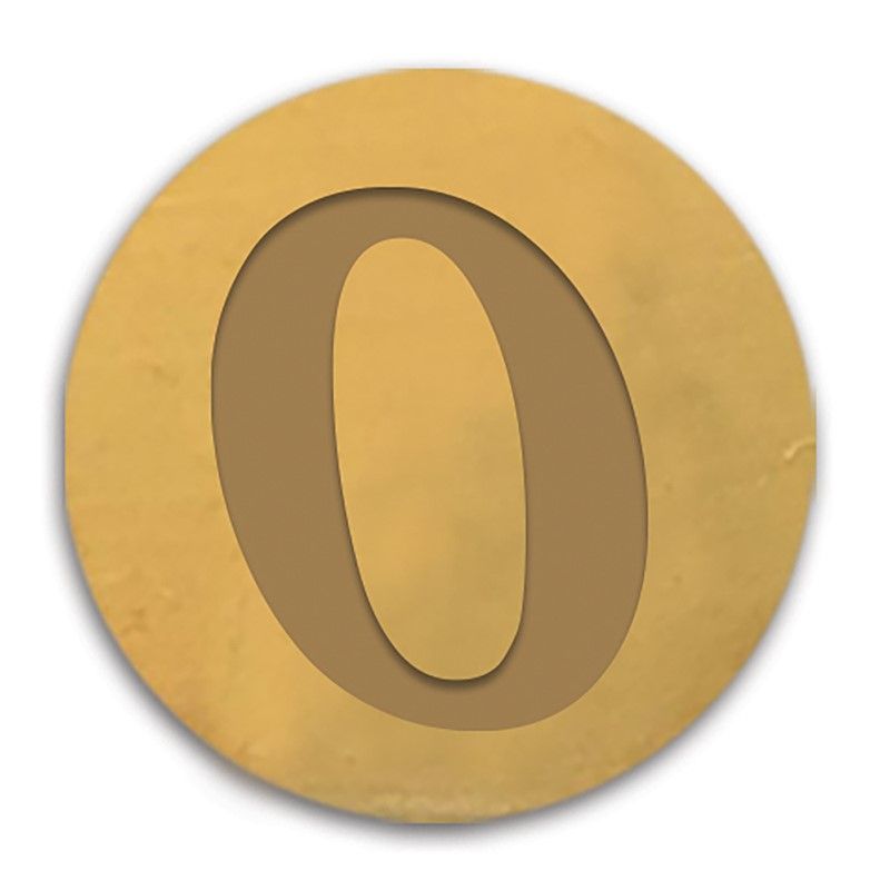 Sello Metálico para lacre/cera letra «O» Art.-Nr. 70199