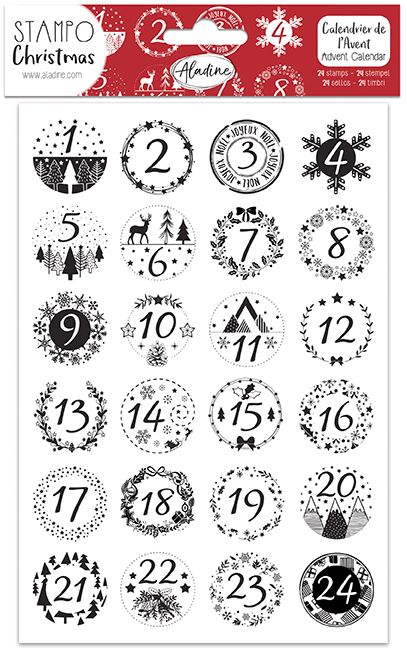 Sellos Calendario de Adviento Clásico Art.-Nr. 03768