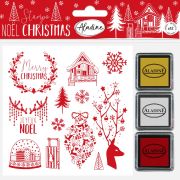 Sellos Navidad Alpina Art.-Nr. 03787