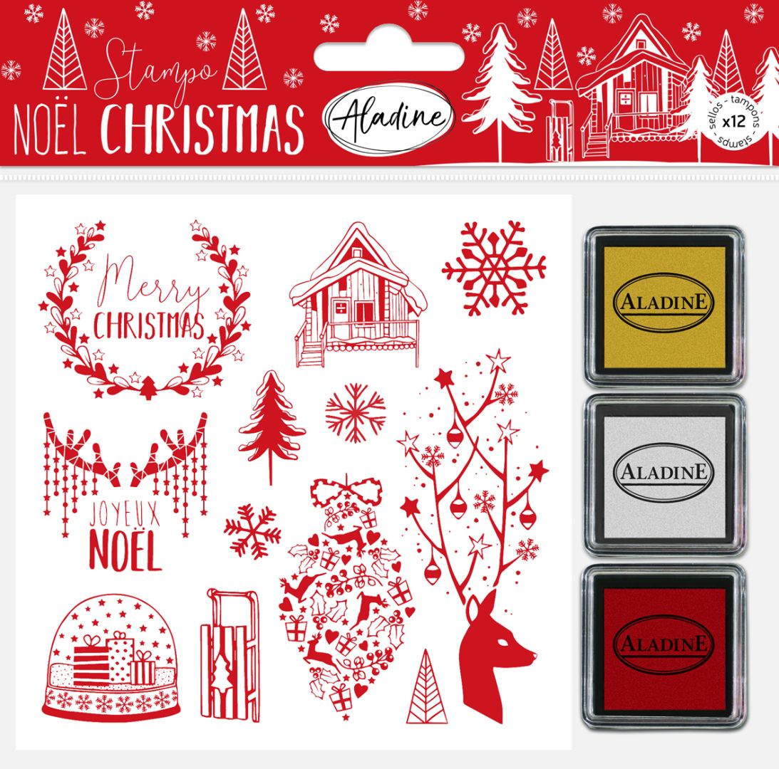 Sellos Navidad Alpina Art.-Nr. 03787