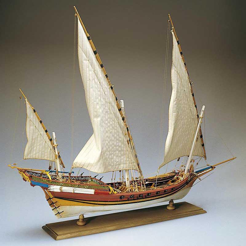 Maqueta de madera – Barco – Xebec Art.-Nr. 1427