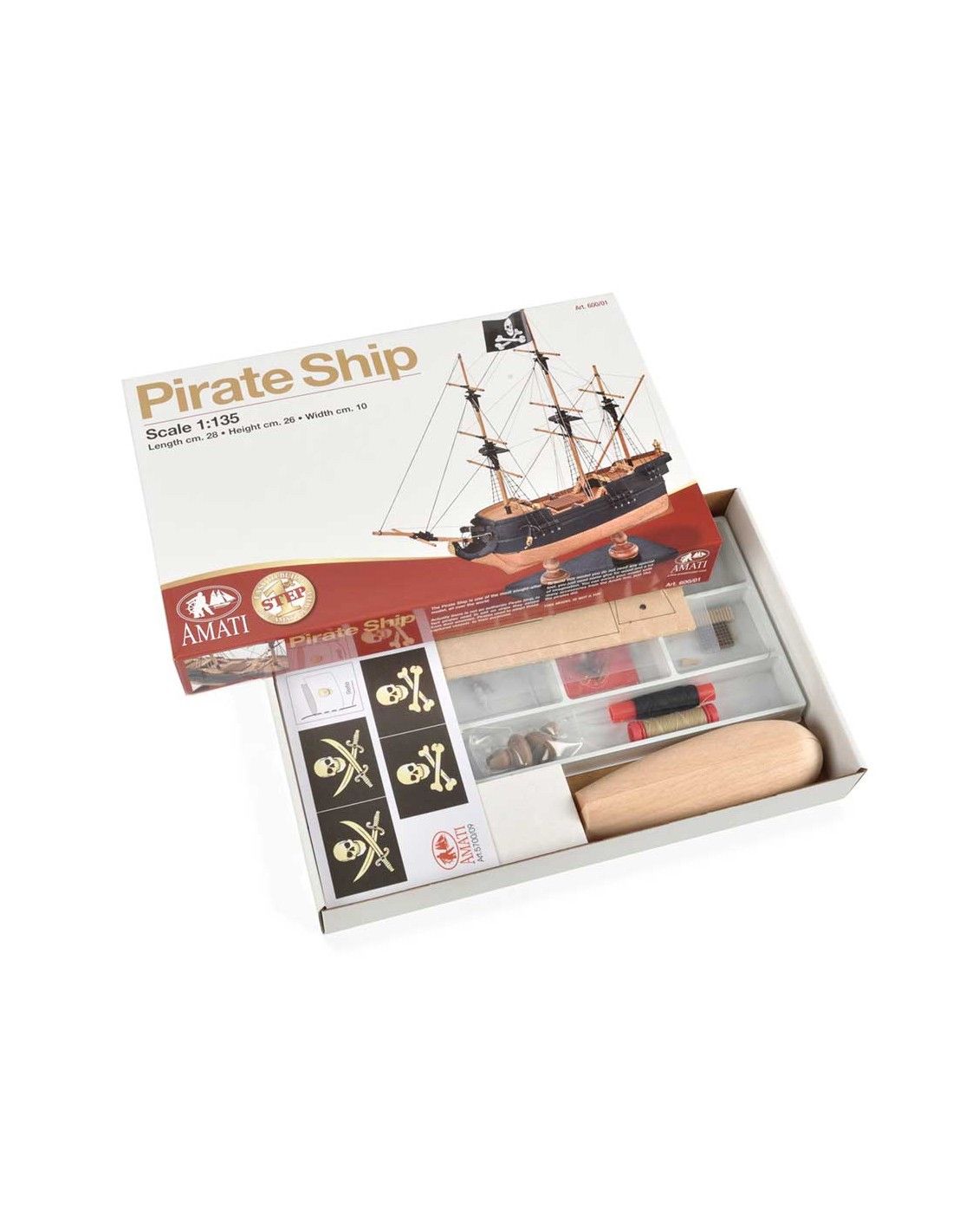 Maqueta de madera – Barco – Barco Pirata Art.-Nr. 600/01