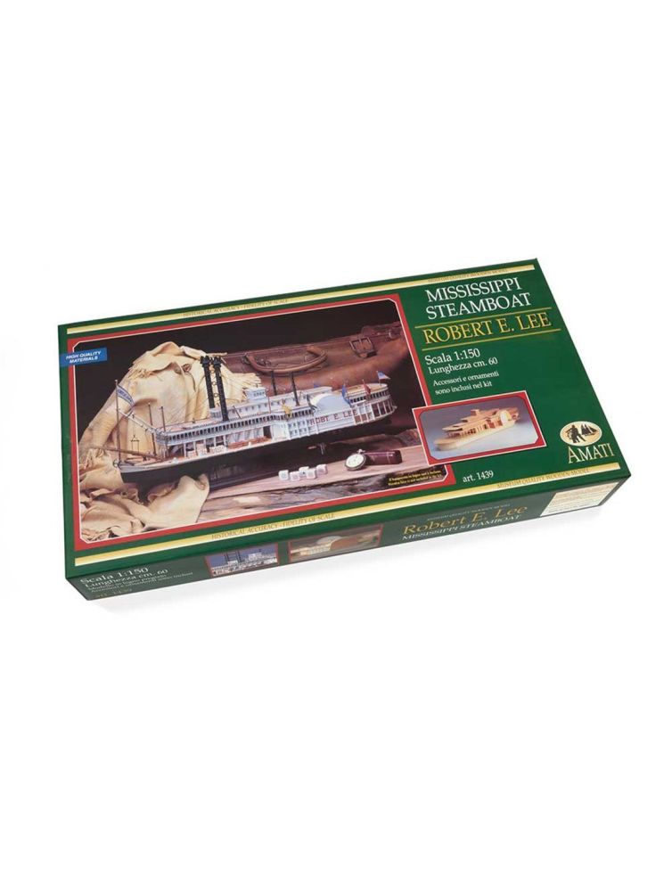 Maqueta de madera – Barco – Mississippi Steamboat Robert E. Lee Art.-Nr. 1439