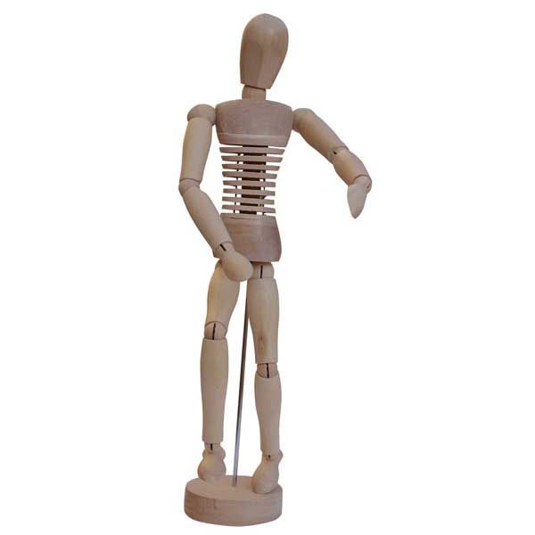Maniquí Articulado 30 cm. Cuerpo Flexible Art.-Nr. 4680028
