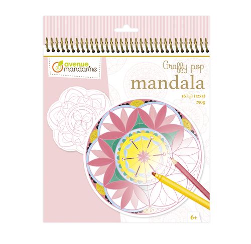 Cuaderno Mandala Graffy Pop Chica Art.-Nr. GY027O