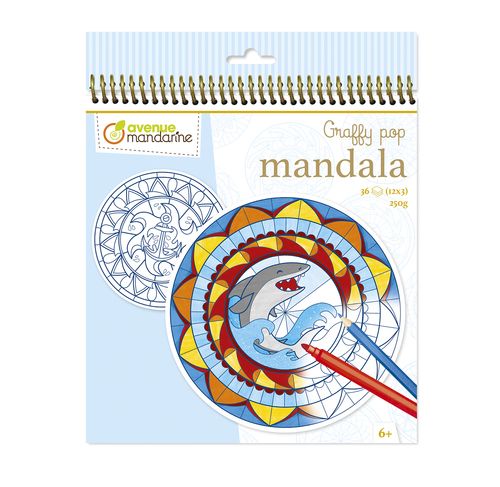 Cuaderno Mandala Graffy Pop Chico Art.-Nr. GY028O