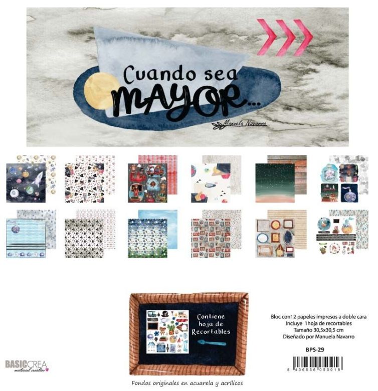 Colección «Cuando sea mayor» 30 x 30 Art.-Nr. BPS29