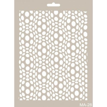 Plantilla 21 x 30 Optical Art MA28