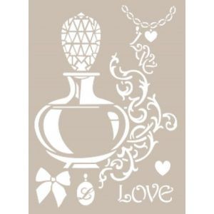 Plantilla 21 x 30 Perfume Love AS541