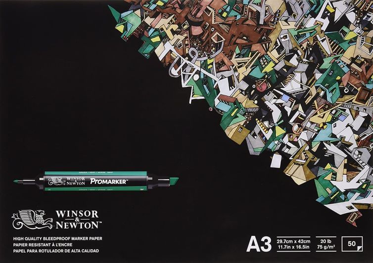 Bloc Winsor & Newton para Rotulador A3