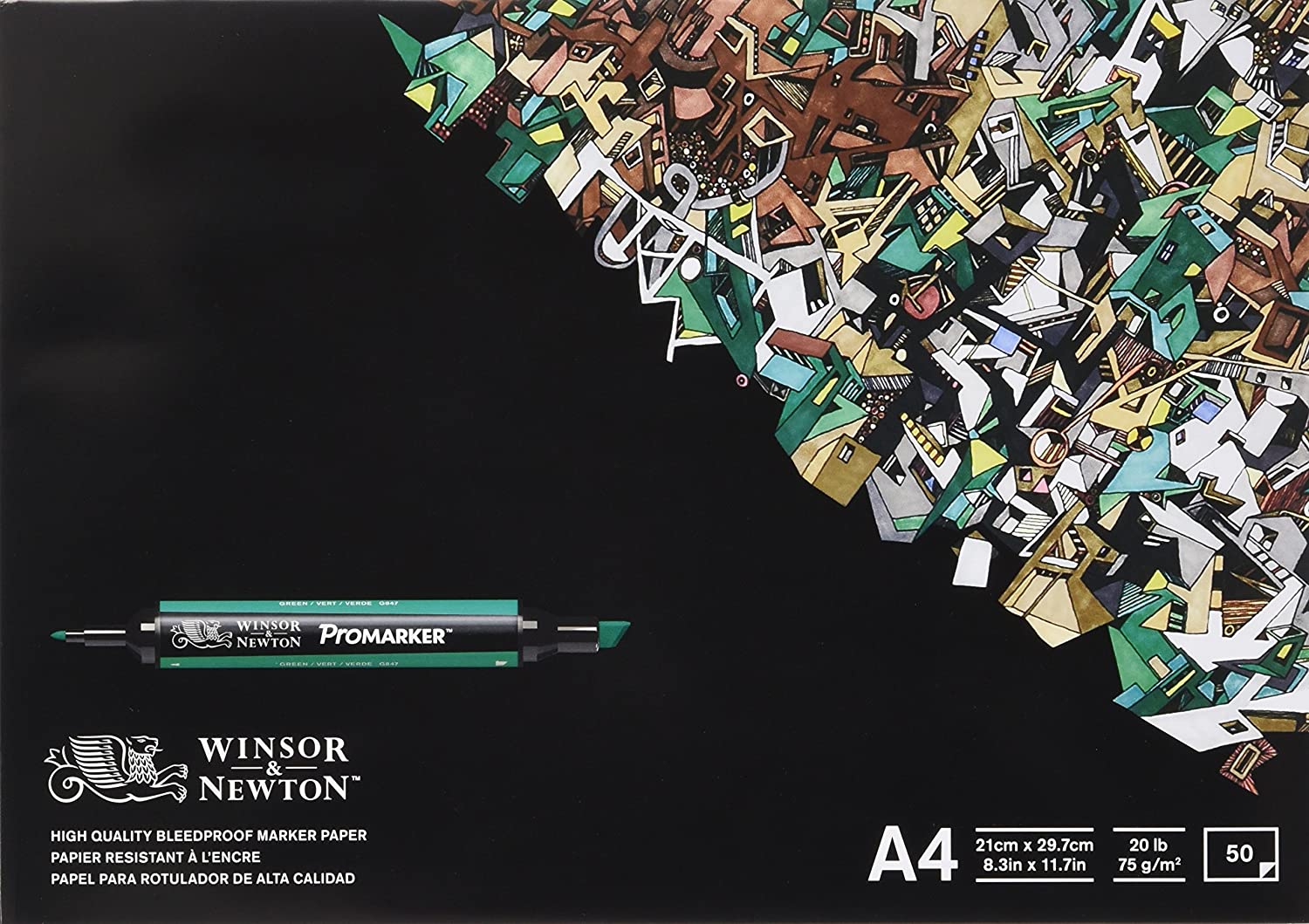Bloc Winsor & Newton para Rotulador A4