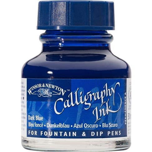 Tinta caligrafía 30 ml (12) Negro de Viña