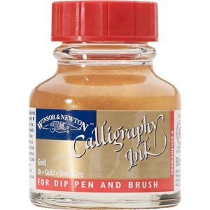 Tinta caligrafía 30 ml (17) Oro