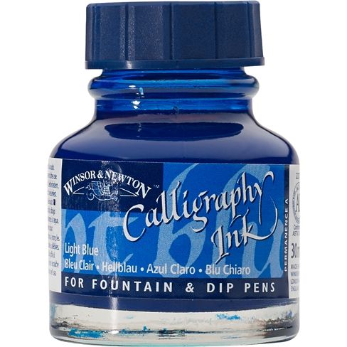 Tinta caligrafía 30 ml (06) Azul Claro