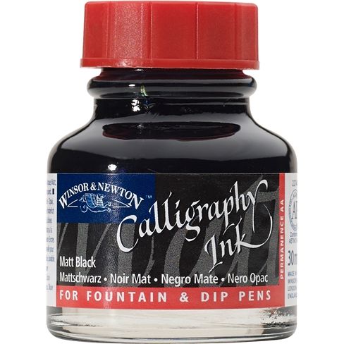 Tinta caligrafía 30 ml (14) Negro Mate