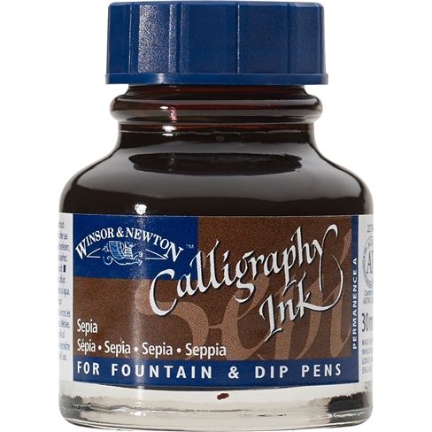 Tinta caligrafía 30 ml (10) Sepia