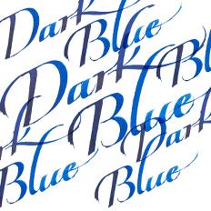 Tinta caligrafía 30 ml (07) Azul Oscuro