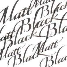 Tinta caligrafía 30 ml (14) Negro Mate