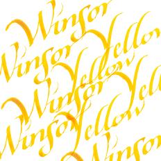 Tinta caligrafía 30 ml (02) Amarillo Winsor