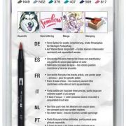 Tombow 6 ABT Dual Brush Pens – Vintage Colours