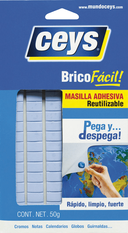Masilla Adhesiva Reutilizable 50 gr.
