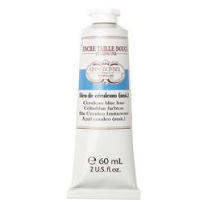Tinta para Grabado Charbonnel (22) Azul Cerúleo (imit.) 60 ml. Art.-Nr. 331882