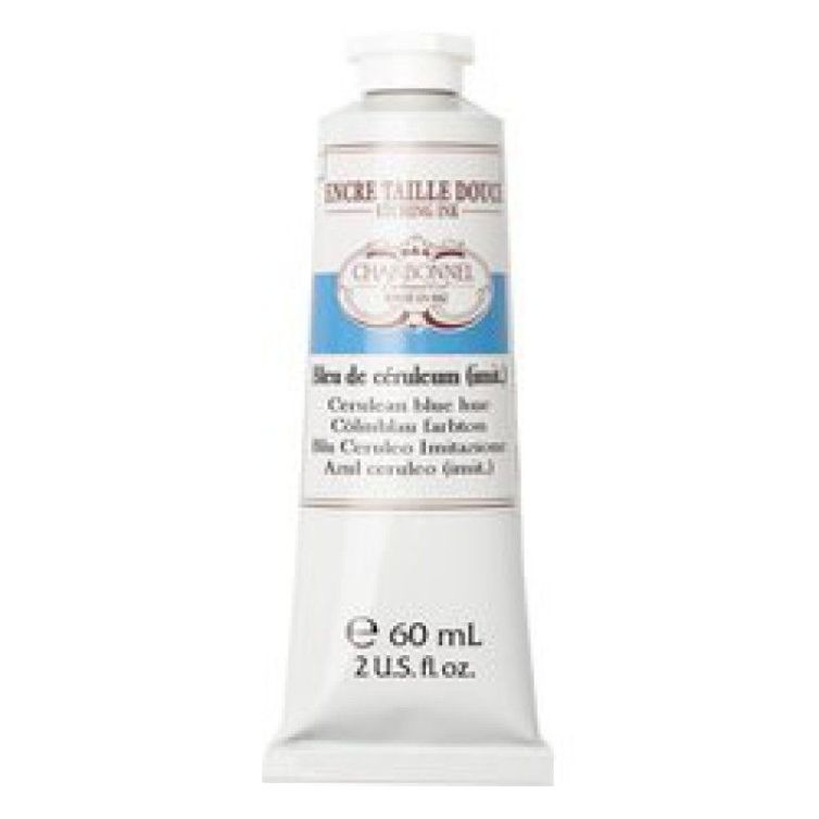 Tinta para Grabado Charbonnel (22) Azul Cerúleo (imit.) 60 ml. Art.-Nr. 331882