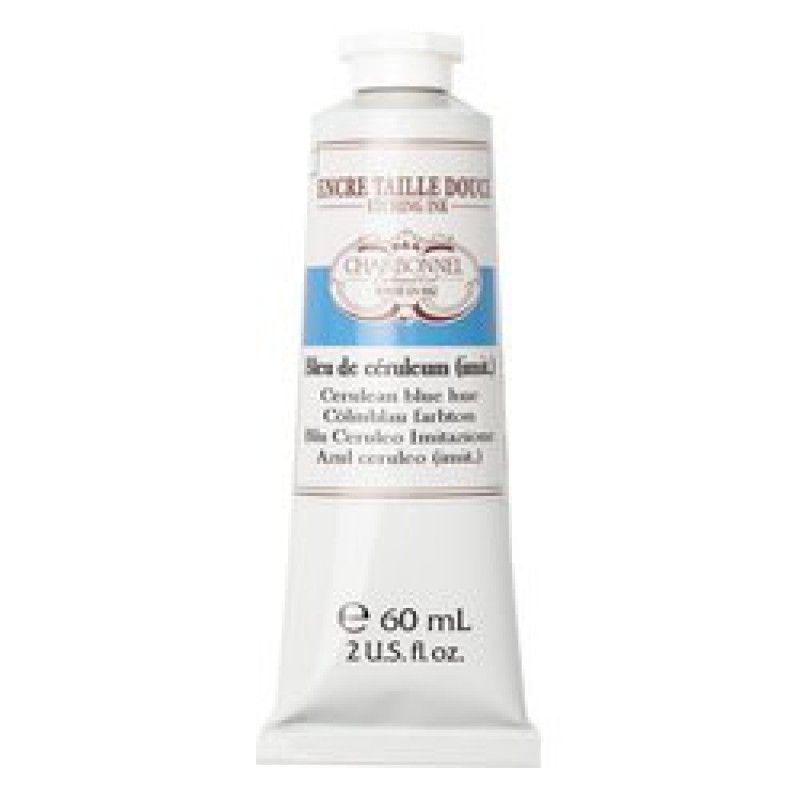 Tinta para Grabado Charbonnel (22) Azul Cerúleo (imit.) 60 ml. Art.-Nr. 331882