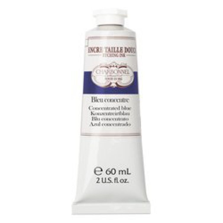 Tinta para Grabado Charbonnel (17) Azul Concentrado 60 ml. Art.-Nr. 331877