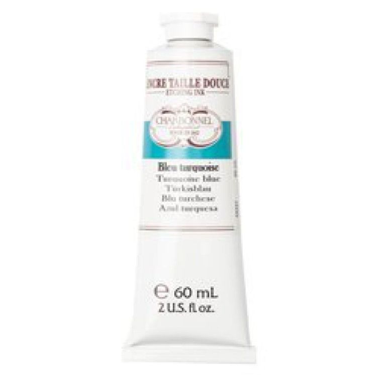 Tinta para Grabado Charbonnel (24) Azul Turquesa 60 ml. Art.-Nr. 331884