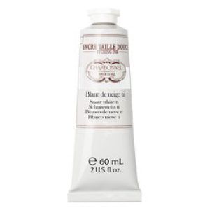 Tinta para Grabado Charbonnel (49) Blanco Nieve TI (titanio puro) Art.-Nr. 331903