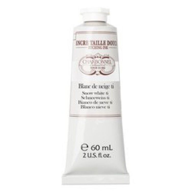 Tinta para Grabado Charbonnel (49) Blanco Nieve TI (titanio puro) Art.-Nr. 331903