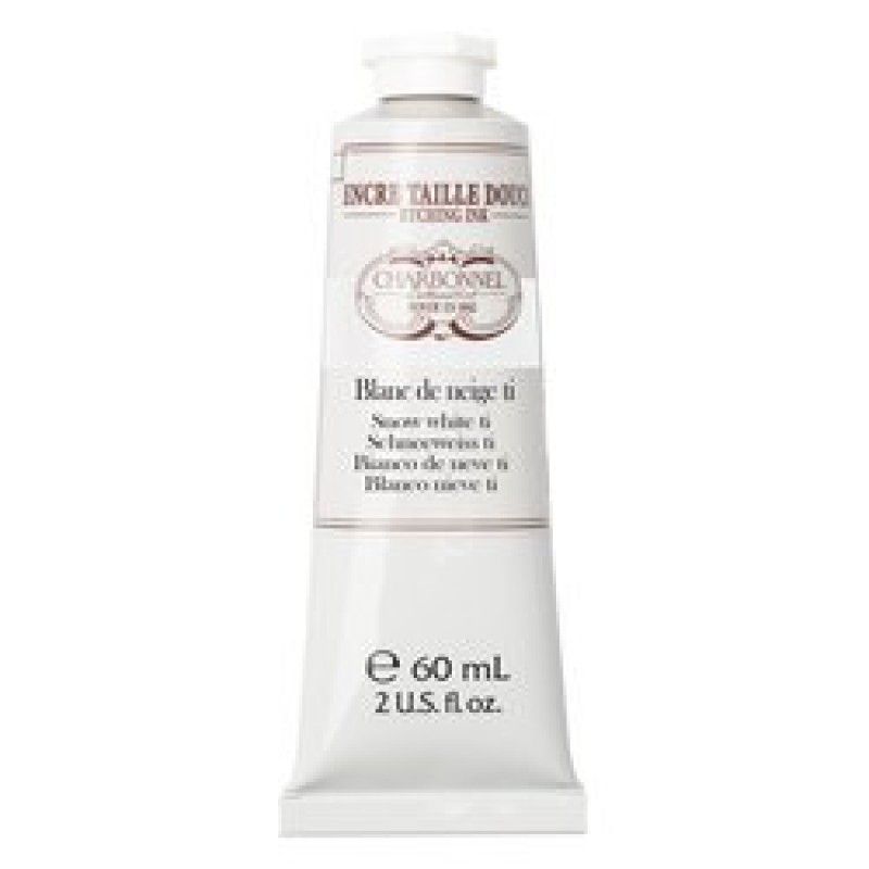 Tinta para Grabado Charbonnel (49) Blanco Nieve TI (titanio puro) Art.-Nr. 331903